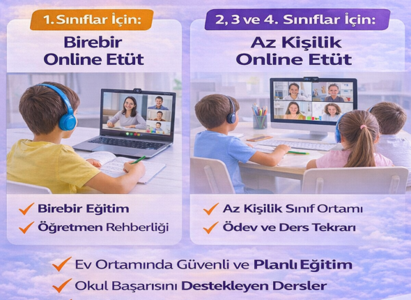 Online İlkokul Etüt